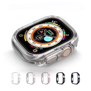Tamanho de 45 mm para Apple Watch Ultra Series 8 49mm Iwatch Strap Strap Smart Watch Sport Watch Wireless Charging Strap Box Cover Caso de proteção