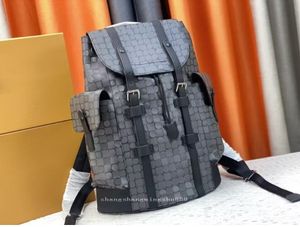Designer Backpack Black grid Travel Backpack Handbags Men Women Leather Backpack School Bag Luxury Fashion Knapsack Back pack Satchels Shoulder Book Bags