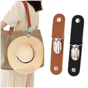 Clip da cappello staccabile per viaggiare appeso sulla borsetta per borsetta per borsetta per bambini adulti da viaggio per esterni accessori per la spiaggia da viaggio