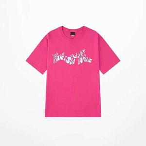 Mens T Shirt Designer Luxury Classic Chest Letter Tryckt och kvinnors topp Summer Breattable High Fashion Tshirt 555