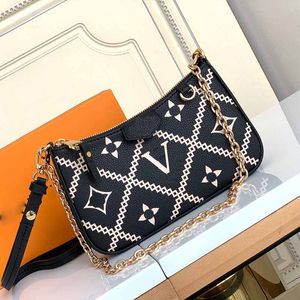 Mini Easy pouch on strap Chain bag Monograms Empreinte broderies Wallet Epi Coin purse CrossBody handbag Shoulder Clutch bag