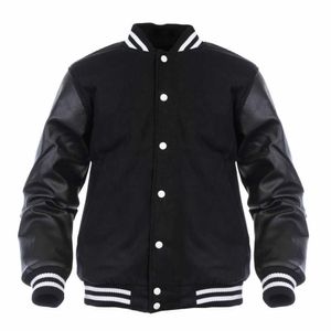 Herrenjacke Männer Frauen Vintage Stickerei Brief Patchwork College -Mäntel Hip Hop Baseball Letterman Jacke