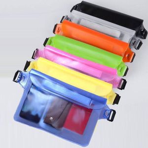 Storage Bags Waterproof Swimming Bag Ski Drift Diving Shoulder Waist Pack Underwater Mobile Phone Case Cover For Beach Boat Sports