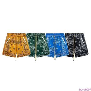 Shorts masculinos da EPSU 2023 Primavera/verão American New Rhude em todo o Hip Hop Hip Loose Relaxed Sports for Men Women