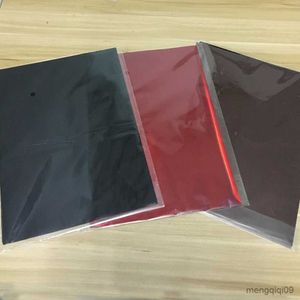 Present Wrap 50sts Ny Gold Black Red Hot Stamping Foil Paper Laminator Lamineringsöverföring på elegans Laser Printer Craft Paper 20x29cm A4 R230814