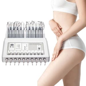 Новые двойные каналы Tens EMS, если российская физиотерапия тепла + EMS Massager Электронная стимуляция мышечной стимуляции для облегчения боли