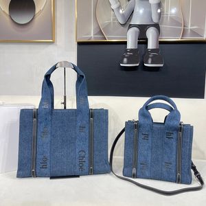 Роскошные сумки Woody Tote Bag Дизайнерские сумки Повседневная сумка для покупок Женские модные сумки с верхней ручкой Дорожная сумка Льняные сумки на ремне Высококачественные холщовые пляжные сумки