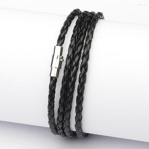 Link Bracelets Color Nylon Magnet Clasp Dating Men's And Women's Chain & Banquet Daily Bracelet
