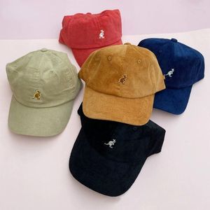 Ball Caps Autumn/Winter High Quality Vintage Men's Kangaroo Corduroy Baseball For Women Embroidered Hip Hop Men And