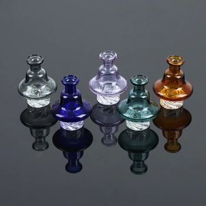 Glass Carb Cap Quartz Banger Smoking Accessories Colored Caps For Water Pipe Oil Dab Rig Nail Pipes
