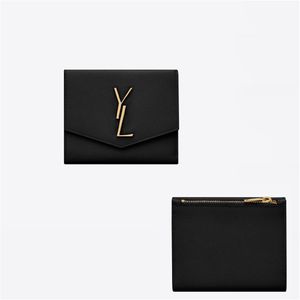 Mulheres com zíper de zíper designer updown couro curto bolso de moeda de moedas de luxo y carteira ladies pequenas bolsas de bolsas de carteira s de detentor s cardho218z