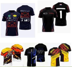 T-shirt F1 Racing estiva a maniche corte per esterni, stesso stile personalizzato