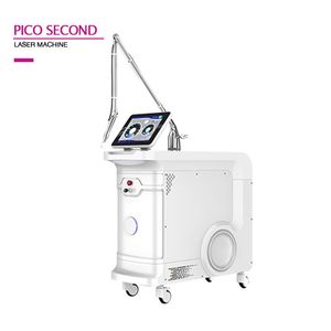 CE -godkänd bärbar picosekund lasertatuering avlägsnande pico utrustning Kolhals q Switched ND YAG Laser Equipment