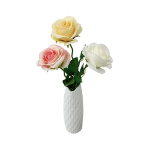 Fiori decorativi Flower artificiale Bulgaro Rose Design Flowers per feste di famiglia