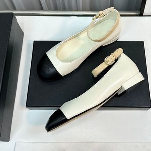 Scarpe da donna designer scarpe da donna in pelle di pecora in pelle palet da balletto tacchi pezzi di tacchi pezzi di moca