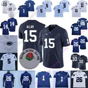 PSU Penn State Football Jersey College Drew Allar Nicholas Singleton Saquon Barkley Keandre Lambert-Smith Abdul Carter Trace McSorley Dixon Allen Paterno Cain