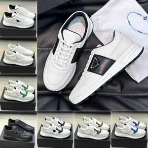 Sıradan tarzda koşucu Prax 01 Spor Ayakkabıları Erkekler Re-Nynylon Teknik Kumaş Eğlence Daireleri Kauçuk Lüks Tasarımcı Lug Sole Party Düğün Spor Ayakları