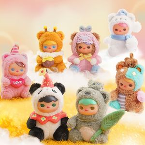 Blind Box Pucky Bear Planet Series Plush Box Toys Popmart Guess Bag Cute Anime Figura Ornamentos de boneca de garoto Mistério do presente 230812