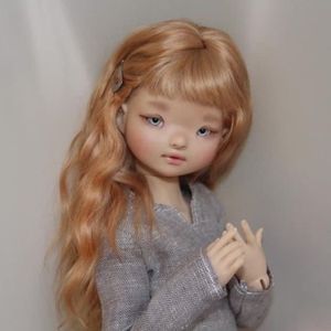 Docks Cham Byol BJD Doll 14 med Roze Body Anime Girl Toys Handcraft Asia Adorable Chubby Faceup Gift Artist Collection 230812