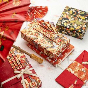 Wrap regalo 20 Colori 42*58 cm di carta Hefeng Art Copone Copertina fatta a mano origami giapponese Copertina di carta da regalo di carta regalo giapponese giapponese R230814