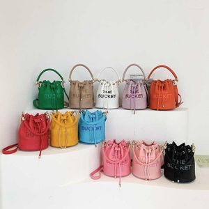 Storage Bags Fashion The Bucket Womens Handbags 2023 Shoulder Small Messager Bag