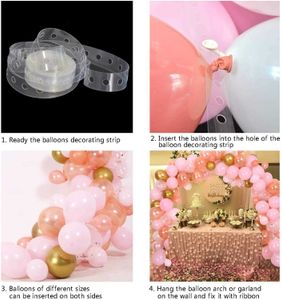 Decoration Balloon Garland for Baby Shower Wedding Birthday Graduation Bachelorette Background Decorations R230812