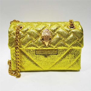 Летняя блестящая блеск мини -золотая женщина сумочка Bling Sequin Степечная модная сумка для тела кузова