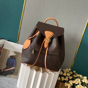 Högkvalitativ design lyxig ny kvinnors mode fritid läder ryggsäck m45205
