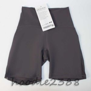2023 calças curtas de ioga Lu shorts femininos shorts casuais calças de ioga casual drawcord exercício calça curta