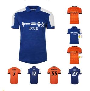 23/24 IPSWICH TOWN SOCCER Jerseys Hirst Burns Chaplin Ball Luongo Broadhead 2023 2024 Home Blue Away Orange Men Kit Kids Koszulki piłkarskie kłamstwa