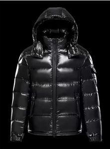 Męska czarna puffer kurtka w dół biała kaczka na wyściełane płaszcze na zewnątrz utrzymuj ciepłą odzież wierzchnią zimną puszystą maskę plus rozmiar 5xl gęstwy płaszcz śniegu