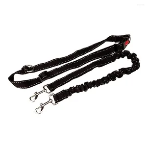 Dog Collars Carars Lash Harness Collar Accessories Runining Para Autos Large Nylon Dual Handle Bangee Short Retracting