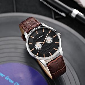 Нарученные часы 2023 бренд мужчина Quartz Watch Business Fashion 3D Черно -белые панды Двойные глаза. Нарученные падения роскошные часы роскошные часы