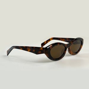 نظارة شمسية للقطط السلحفاة 26Z Havana Brown Lens Women Summer Sunnies Gafas de Sol Sonnenbrille UV400 Wear with Box