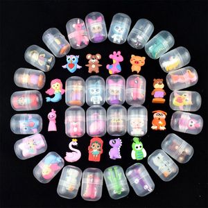 Box cieca 5pcs10pcs 32 mm per bambini mini piccoli giocattoli animali per animali domestici divertenti bambole uova uovo capsule per distributore di bambini giocattolo per bambini 230814