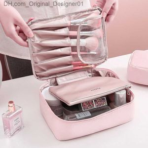 Women's makeup bag bathroom organizer waterproof travel makeup storage bag women's makeup bag large capacity portable makeup box Z230815