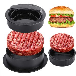 Meat Poultry Tools Burger Press ABS Hamburger Mold Stuffed Maker Round Beef Patty Cooking Utensils Kitchen Accessories 230814