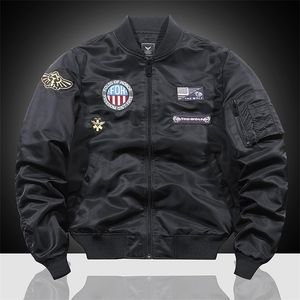 Jackets de jaqueta masculina Menas de piloto Men Primavera e Autumn Sports MA1 REDIMENTO DINJUMENTO DE BASEBAL