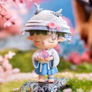 Besta cieca Mimi Peach Blossom Season Garden Series Box kawaii Action Figures Collezione giocattolo Modello Gift Birthday Caixas Supresas 230812