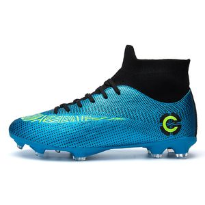 Vestido tênis homens grandes tamanhos fgtf sapatos de futebol chutas de futebol boots de tornozelo de tornozelo para adolescentes tênis de tênis infantis sapatos esportivos internos unisex 230812