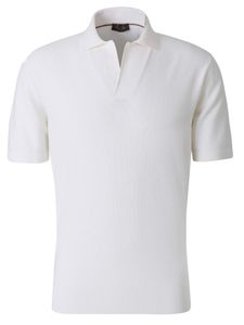 Designer Men Polo T Shirts Summer Loro Piana Classic Short-Sleeved Polos Shirt Tshirt White Color Soft