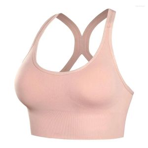 2023New Yoga Outfit Push Up Bra Women Sports Sports Bras Bras Bras FreeFree Padded Top Fitness Gym Yaga Workout Original