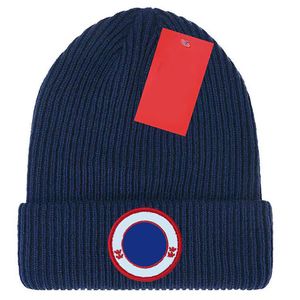 Stickad Bonnet Popular Hat Ins Designer Canada Winter Goose Beanie Person Winter Hat Warm
