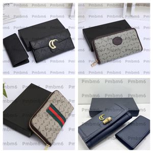 Designer wallets luxury Ophidia coin purses men women card holders fashion marmont double letters long clutch high-quality classic digram bags with box