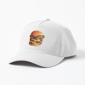 Ball Caps Gourmet Burger Polygon Art Cap разработана и продана? Polymolystudio