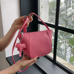 Umhängetaschen Elefant Umhängetasche Crossbody Mini Frauen Einfache gewebte Handtasche Sommer Neuer Trend Achselstasche