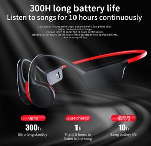 X7 Bone Conducting Bluetooth TWS Hörlurar Open-Ear Trådlös IPX8 Vattentät simhuvudet 32G Memory Phone Earphone For Sports Gym Running Driving Working Out