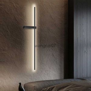 Wall Lamps Minimalist Art Design Longer LED Wall Lights Bedroom Decorate Sconce Living Room Background Hotel Stairs Hallway Lamp Fixtures HKD230814