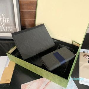 2023-2pcs/set Designers Luxurys Men Clutch Bags Wallet Toiletry Pouch Purses Women Leather Handbag Vintage Male Simple Business Bag Card Holder Key Pouchs