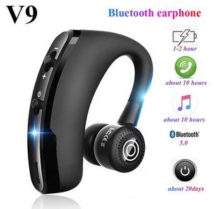 V9 Bluetooth Earbuds Handfree Wireless Earphone BT4.1 CSR Noise Control Business Wireless TWS Headset with Mic for Smartphone with Box Vs V8 Pro